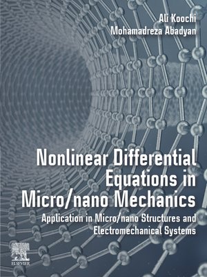 cover image of Nonlinear Differential Equations in Micro/nano Mechanics